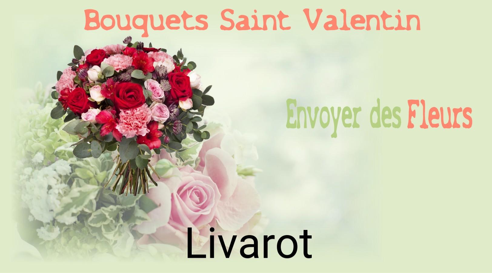 Roses de Saint-Valentin livrées à Livarot